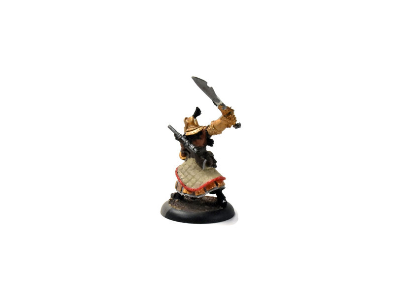 WARMACHINE Idrian Chieftain METAL #1 Protectorate of Menoth