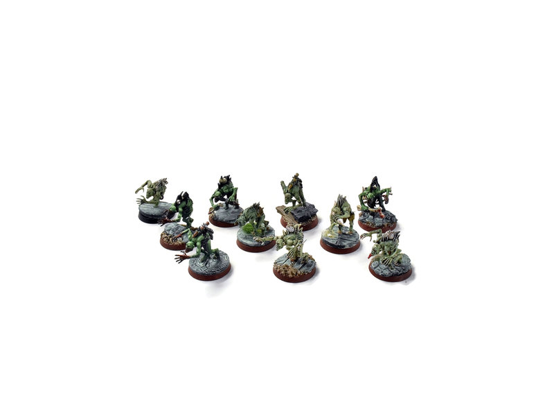 Games Workshop FLESH-EATER COURTS 10 Crypt Ghouls #4 Sigmar WELL PAINTED