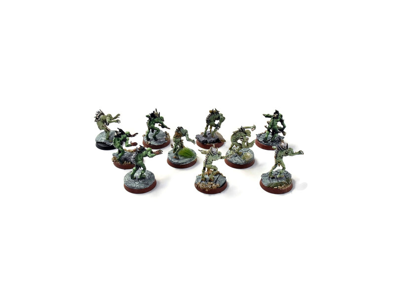 Games Workshop FLESH-EATER COURTS 10 Crypt Ghouls #4 Sigmar WELL PAINTED