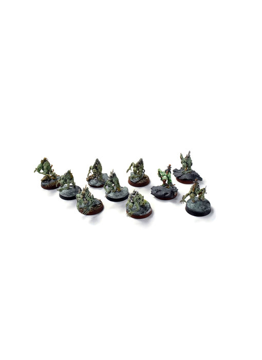 FLESH-EATER COURTS 10 Crypt Ghouls #3 Sigmar WELL PAINTED