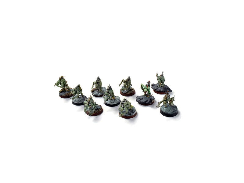 Games Workshop FLESH-EATER COURTS 10 Crypt Ghouls #3 Sigmar WELL PAINTED