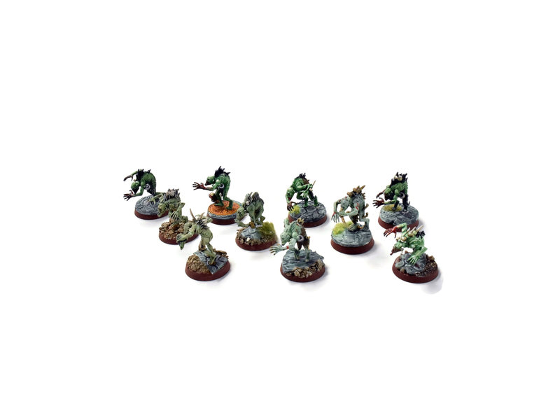 Games Workshop FLESH-EATER COURTS 10 Crypt Ghouls #2 Sigmar WELL PAINTED