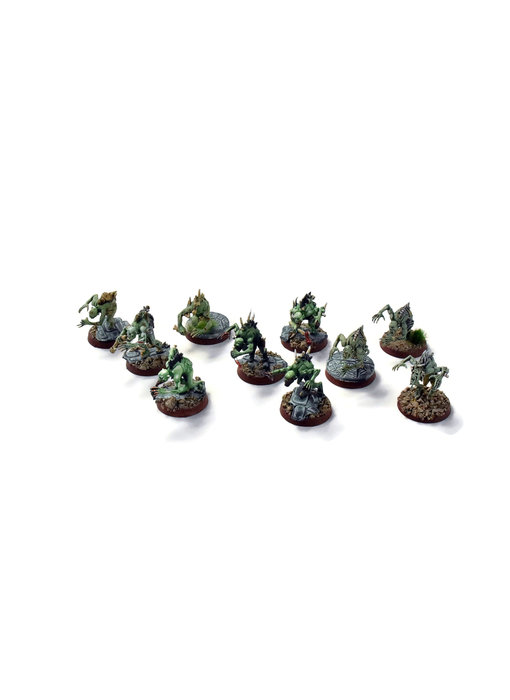 FLESH-EATER COURTS 10 Crypt Ghouls #6 Sigmar WELL PAINTED