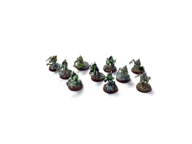 Games Workshop FLESH-EATER COURTS 10 Crypt Ghouls #6 Sigmar WELL PAINTED