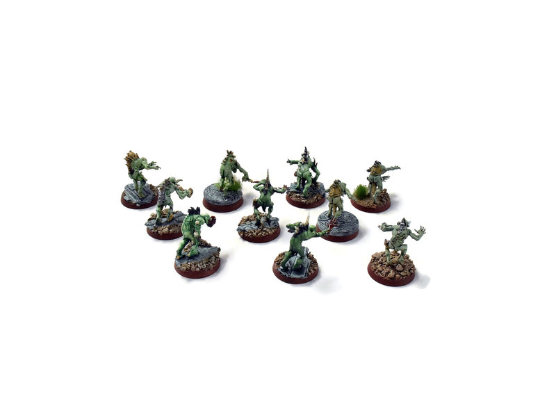 Games Workshop FLESH-EATER COURTS 10 Crypt Ghouls #6 Sigmar WELL PAINTED