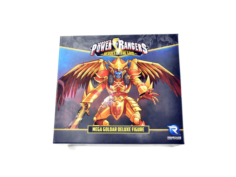 POWER RANGERS Heroes of the Grid Mega Goldar Deluxe Figure Like NEW