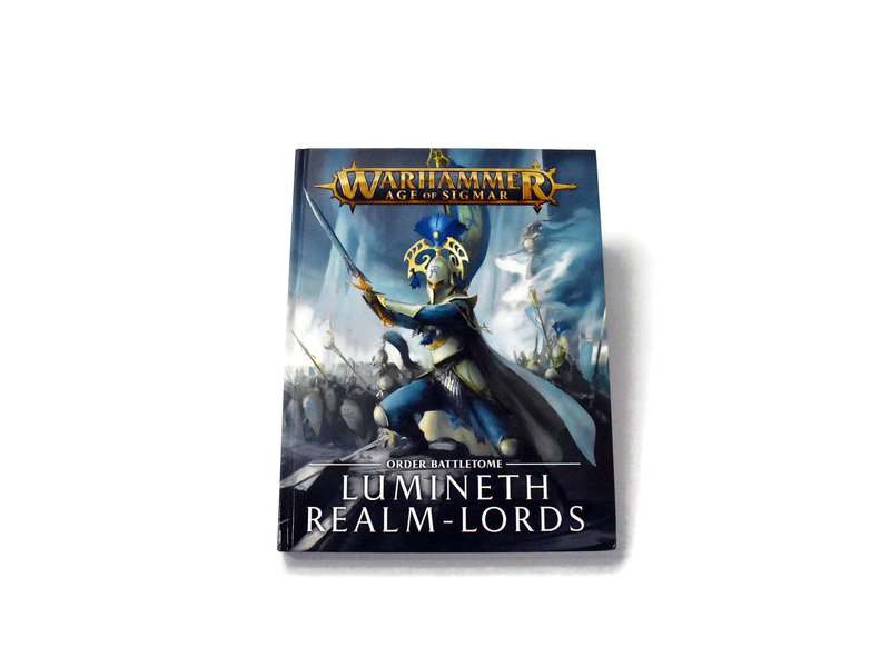 Games Workshop LUMINETH REALM-LORDS Battletome Used Very Good Condition