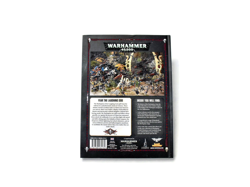 Games Workshop HARLEQUINS Codex Used Very Good Condition