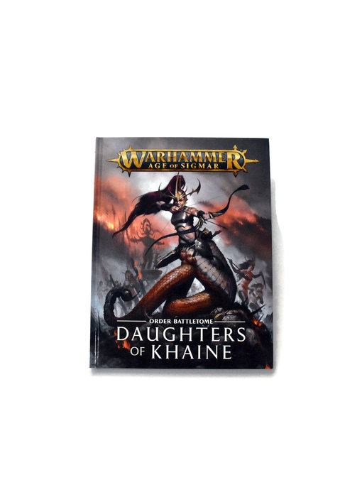 DAUGHTERS OF KHAINE Battletome Used Very Good Condition