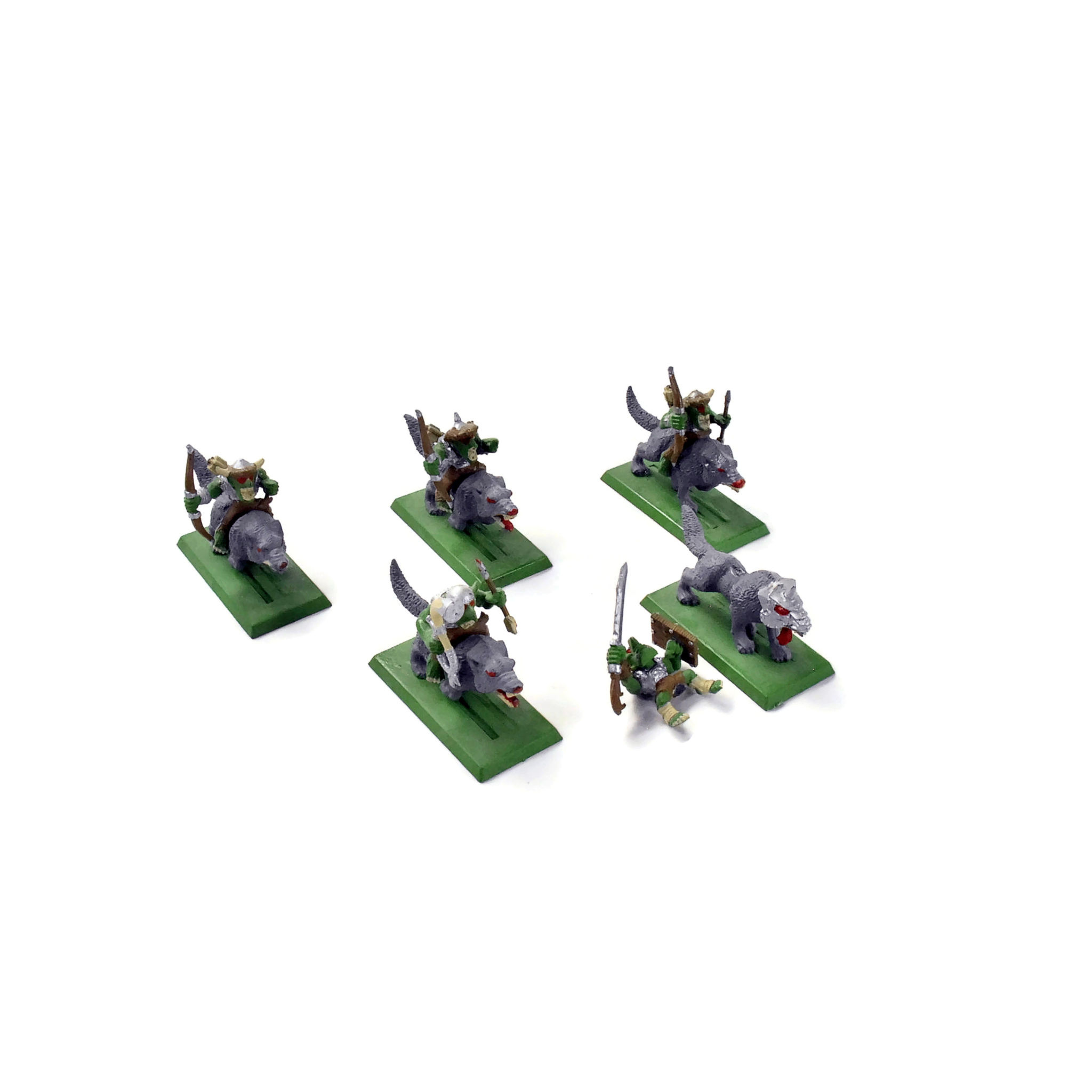 Games Workshop ORCS & GOBLINS 6 Wolf Riders #2 Fantasy - Kingdom