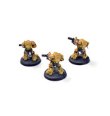 Games Workshop SPACE MARINES 3 Primaris Eradicators #1  WELL PAINTED 40K IMPERIAL FISTS