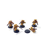 Games Workshop SPACE MARINES 5 Assault Intercessors #1  WELL PAINTED 40K IMPERIAL FISTS