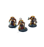 Games Workshop SPACE MARINES 3 Blade guard Veterans #1 WELL PAINTED 40K