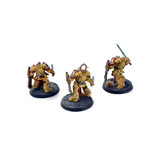 Games Workshop SPACE MARINES 3 Blade guard Veterans #1 WELL PAINTED 40K