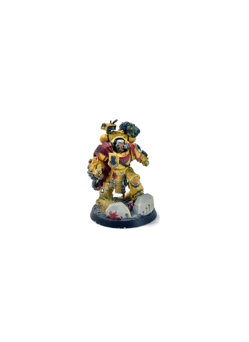 SPACE MARINES Tor Garadon #1  WELL PAINTED 40K IMPERIAL FISTS