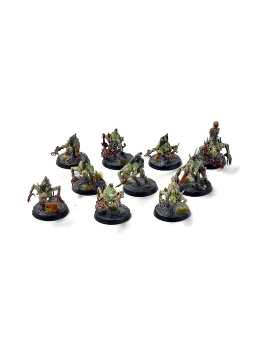 FLESH-EATER COUTS 10 Crypt Ghouls #1 Sigmar WELL PAINTED
