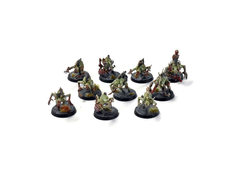 Games Workshop FLESH-EATER COUTS 10 Crypt Ghouls #1 Sigmar WELL PAINTED