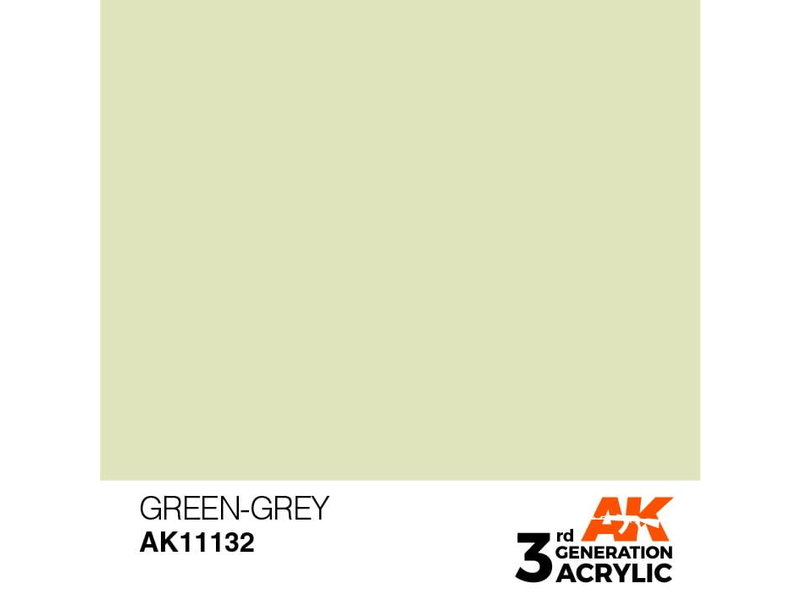 AK Interactive AK Interactive 3rd Gen Acrylic Green-Grey (17ml)