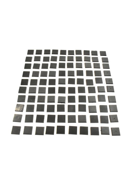 100 * 25mm Square Bases