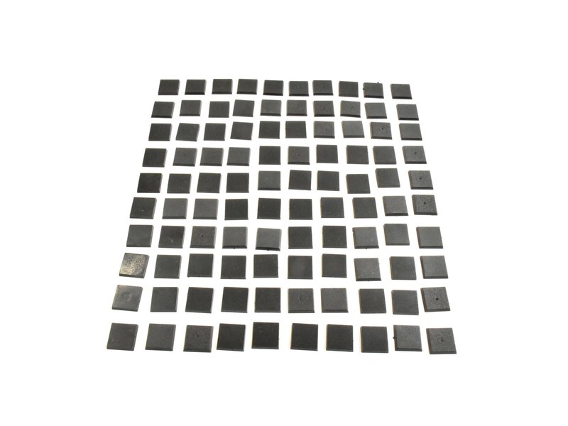 100 * 25mm Square Bases