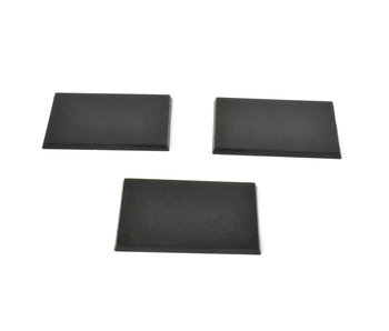 3 * 50mm x 75mm rectangle Bases