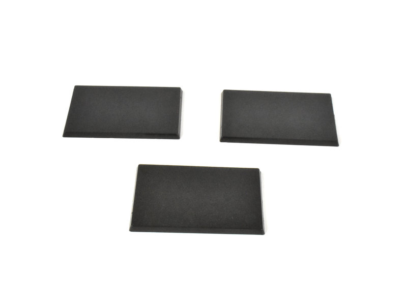 3 * 50mm x 75mm rectangle Bases