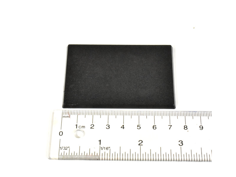 3 * 50mm x 75mm rectangle Bases