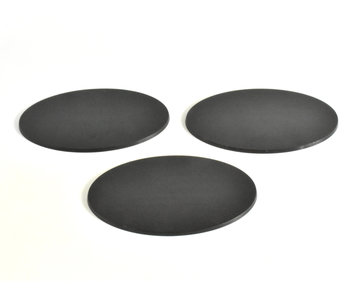 3 * 150mm x 95mm Oval Bases