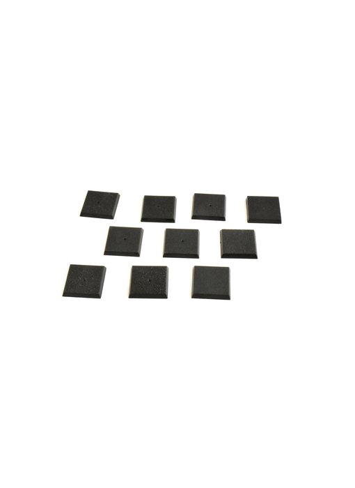 10 * 25mm Square Bases