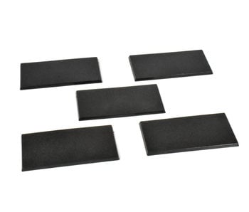 5 * 50mm x 100mm rectangle Bases