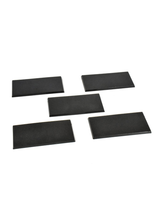 5 * 50mm x 100mm rectangle Bases