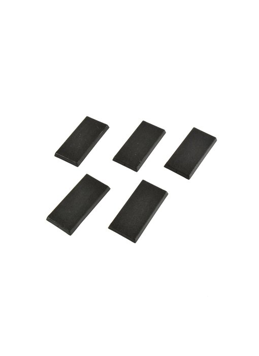 5 * 25mm x 50mm Rectangle Bases