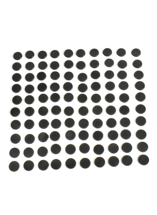 100 * 28.5mm Round Bases