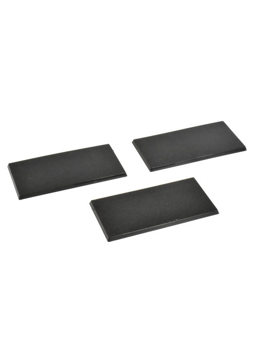 3 * 50mm x 100mm rectangle Bases