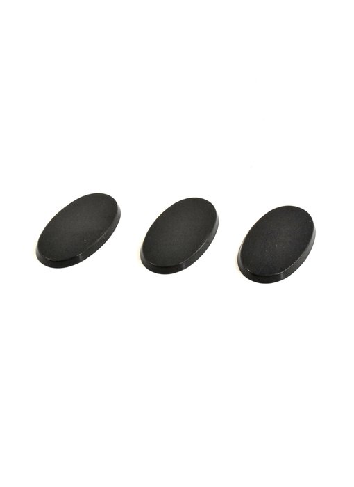 3 * 60mm x 35mm Oval Bases