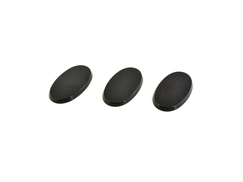 3 * 60mm x 35mm Oval Bases