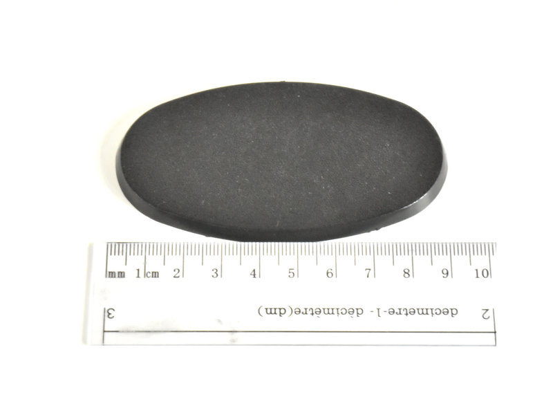 3 * 90mm x 52mm Oval Bases