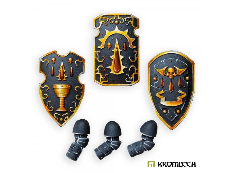 Kromlech Seraphim Knights Thunder Shields (3)