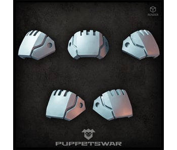 Puppetswar Light Shoulder Pads v1 (S496)