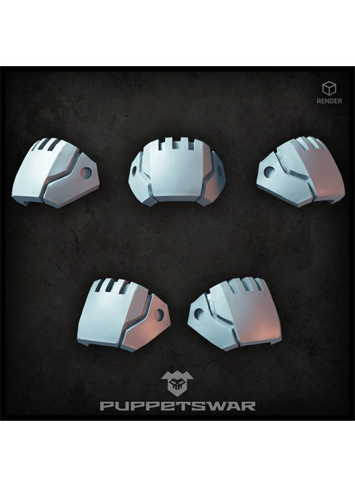 Puppetswar Light Shoulder Pads v1 (S496)