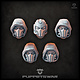Puppetswar Ninja Veteran Heads  (S502)