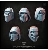 Puppetswar Puppetswar Ninja Orc Heads  (S498)