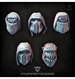 Puppetswar Puppetswar Ninja Orc Heads  (S498)