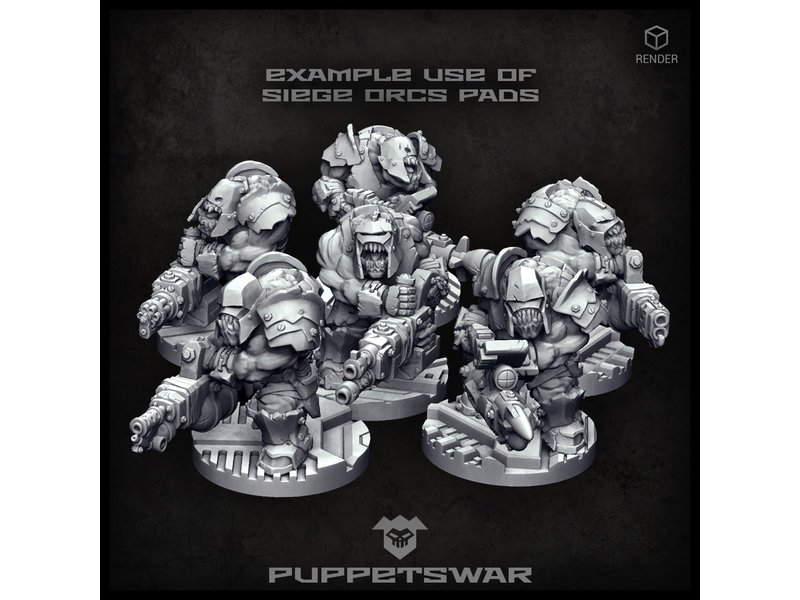 Puppetswar Puppetswar Siege Orcs Pads  (S500)