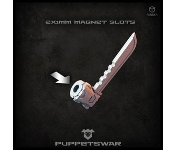 Puppetswar Machetes [right]  (S505)