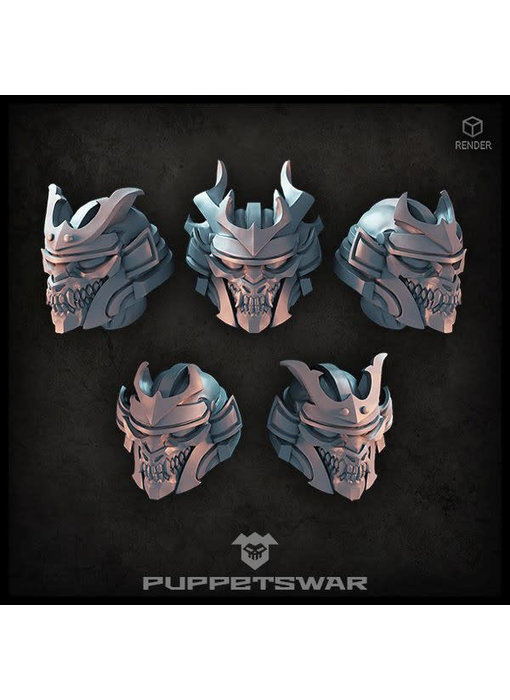 Puppetswar Bushi Dragon Helmets  (S491)