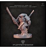 Puppetswar Puppetswar Dragon Ashigaru Helmets (S492)