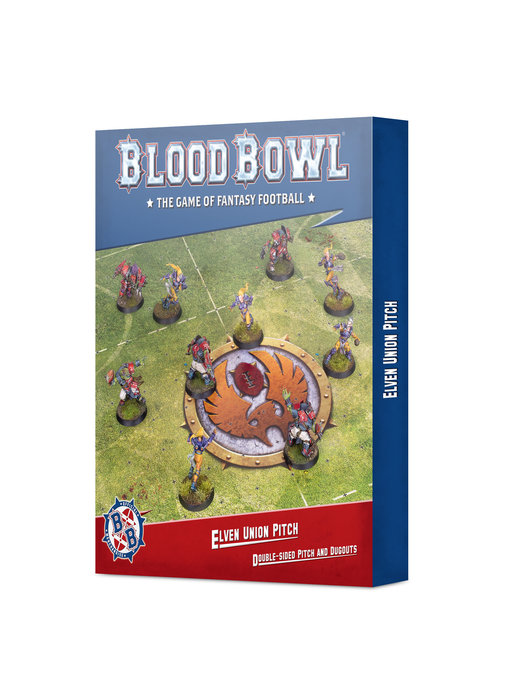 Blood Bowl - Elven Union Pitch & Dugouts