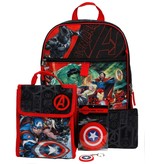 Bioworld Marvel- Avengers 6 Piece Backpack Set Kids