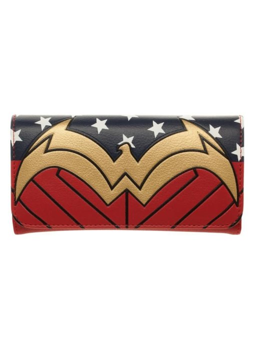 Dc Comics - Wonder Woman - Crest Juniors Classic Flap Wallet